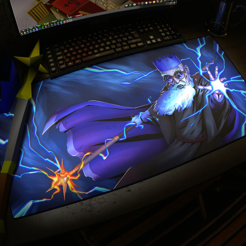 Wise Old Man Desk Mat