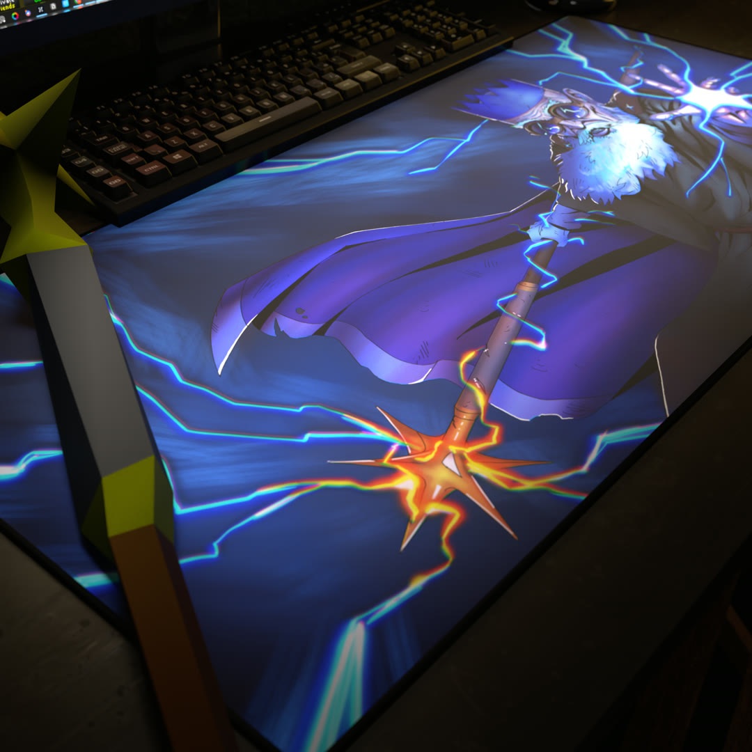 Wise Old Man Desk Mat (Pre-order)