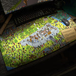 Where's Wise Old Man Desk Mat