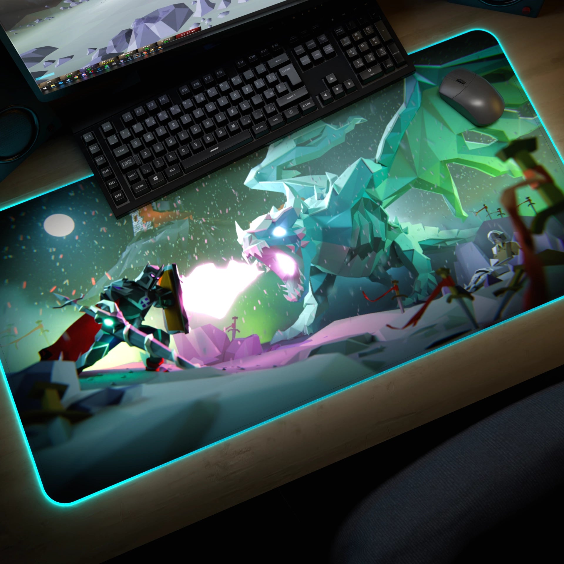 Vorkath RGB Desk Mat