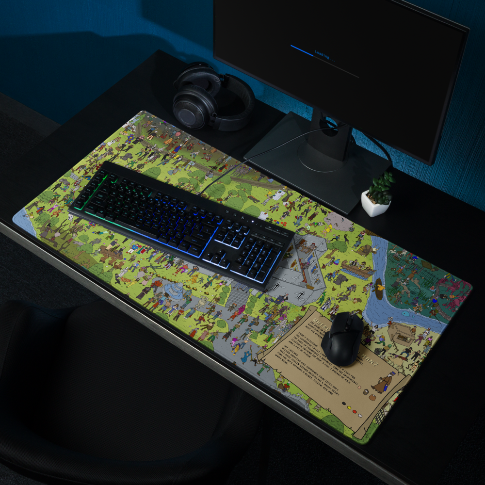 Where's Wise Old Man Mouse Pad (Pre-order)